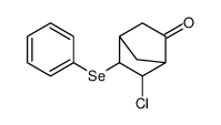 3-chloro-2-phenylselanylbicyclo[2.2.1]heptan-5-one结构式