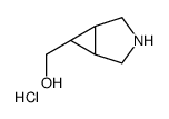 (1R,5S,6r)-3-Azabicyclo[3.1.0]hex-6-ylmethanol hydrochloride (1:1 )结构式