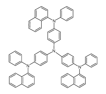 4,4',4“-三(N-(萘-1-基)-N-苯基-氨基)三苯胺结构式