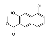 methyl 3,5-dihydroxynaphthalene-2-carboxylate结构式