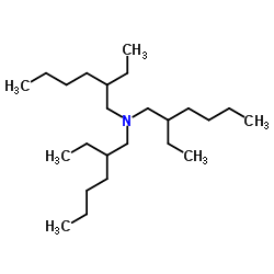 2-乙基-N,N-双(2-乙己基)-1-己胺结构式