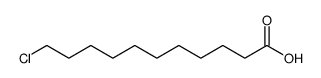 11-CHLORO-UNDECANOIC ACID结构式