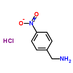 4-硝基苯甲胺 盐酸盐结构式