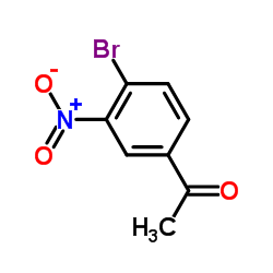 4-溴-3-硝基苯乙酮结构式