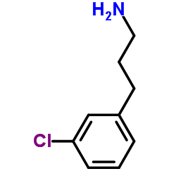 3-(3-Chlorophenyl)-1-propanamine结构式