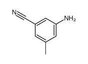 3-Amino-5-methylbenzonitrile结构式