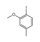 Benzene, 1-iodo-2-methoxy-4-methyl-结构式