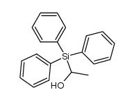 1-(Triphenylsilyl)-1-ethanol结构式