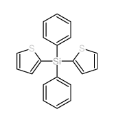 Silane,diphenyldi-2-thienyl- (8CI,9CI)结构式