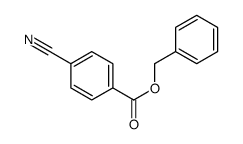 4-cyano-benzoic acid benzyl ester结构式