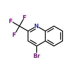 4-溴-2-三氟甲基喹啉结构式
