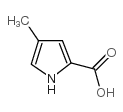 4-甲基-2-吡咯甲酸结构式