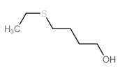 4-ethylsulfanylbutan-1-ol结构式