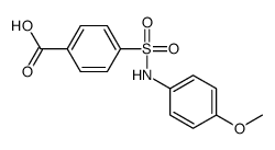 4-(4-甲氧基苯磺酰基)-苯甲酸结构式