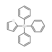 triphenyl-thiophen-2-yl-silane结构式