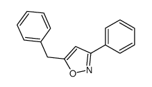 5-Benzyl-3-phenylisoxazole结构式
