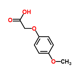 对甲氧基苯氧乙酸结构式