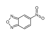 5-nitro-2,1,3-benzoxadiazole结构式