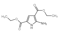 5-氨基-1H-吡咯-2,4-二羧酸二乙酯结构式