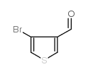 3-溴噻吩-4-甲醛结构式