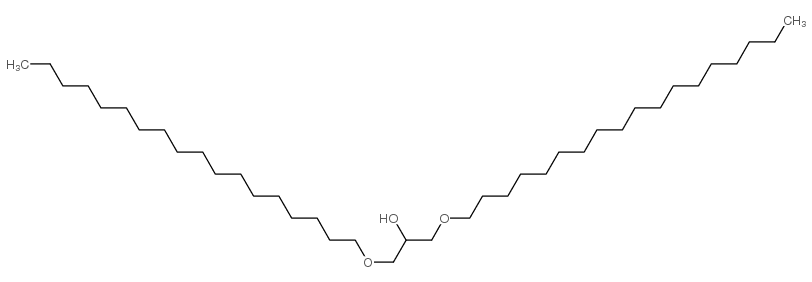 1,3-bis(octadecyloxy)propan-2-ol结构式
