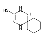 1,2,4,5-tetrazaspiro[5.5]undecane-3-thione结构式