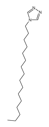 4-hexadecyl-1,2,4-triazole结构式
