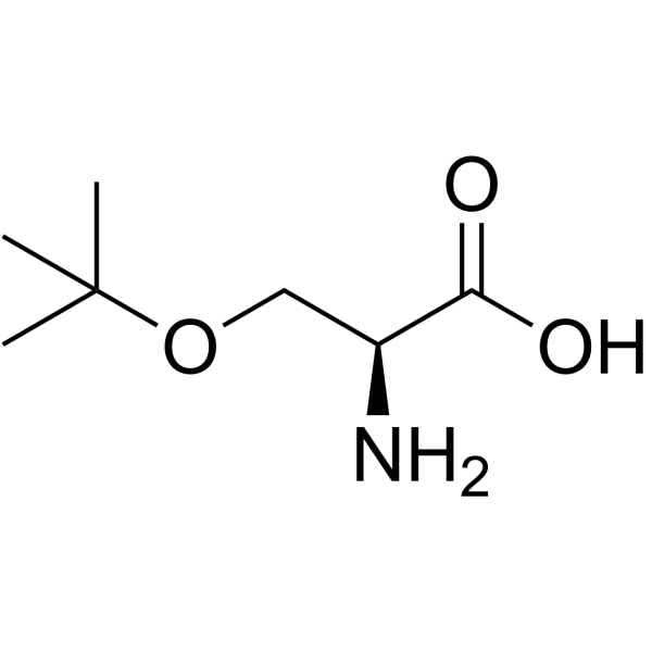 O-叔丁基-L-丝氨酸结构式
