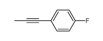 BENZENE, 1-FLUORO-4-(1-PROPYN-1-YL)-结构式
