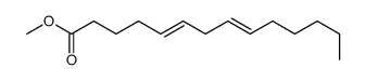 methyl tetradeca-5,8-dienoate结构式