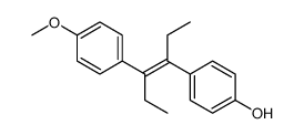DIETHYLSTILBESTROLMONOMETHYLETHER结构式