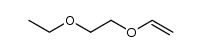 2-乙氧基乙基乙烯醚结构式