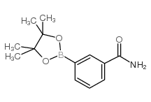 3-氨甲酰基苯硼酸凤梨酯结构式
