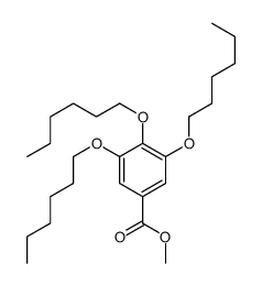 methyl 3,4,5-trihexoxybenzoate结构式