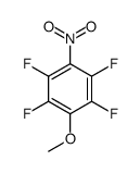 1,2,4,5-tetrafluoro-3-methoxy-6-nitrobenzene结构式
