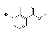 methyl 2-methyl-3-sulfanylbenzoate结构式
