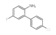 4'-Chloro-5-fluoro-1,1'-biphenyl-2-amine结构式
