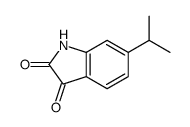 6-propan-2-yl-1H-indole-2,3-dione结构式
