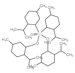 tetrakis(5-methyl-2-propan-2-ylcyclohexyl) silicate结构式