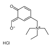 triethyl-[(3-formyl-4-hydroxyphenyl)methyl]azanium,chloride结构式