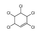 1,3,4,5,6-Pentachlorocyclohexene结构式