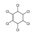 1,2,3,4,5,6-Hexachlorocyclohexene结构式