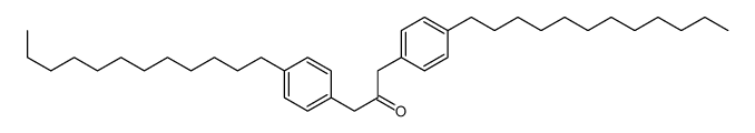 1,3-bis(4-dodecylphenyl)propan-2-one结构式