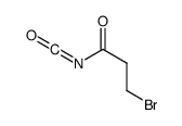 3-Bromopropanoyl isocyanate结构式