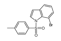 7-bromo-1-(4-methylphenyl)sulfonylindole结构式