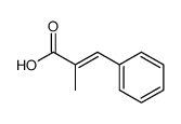 (E)-α-甲基肉桂酸结构式