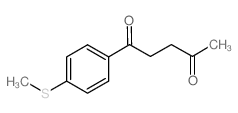 1-[4-(METHYLSULFANYL)PHENYL]-1,4-PENTANEDIONE结构式