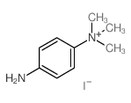 (4-aminophenyl)-trimethyl-azanium结构式