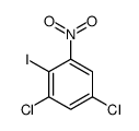 1,5-dichloro-2-iodo-3-nitrobenzene结构式