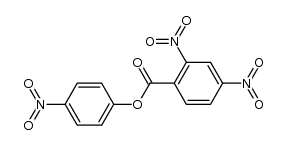 4-nitrophenyl 2,4-dinitrobenzoate结构式